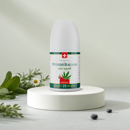 Paardenzalf met hennep warm ROLL-ON
