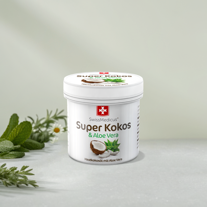Super Kokosnoot met Aloë Vera gezichtsbehandeling