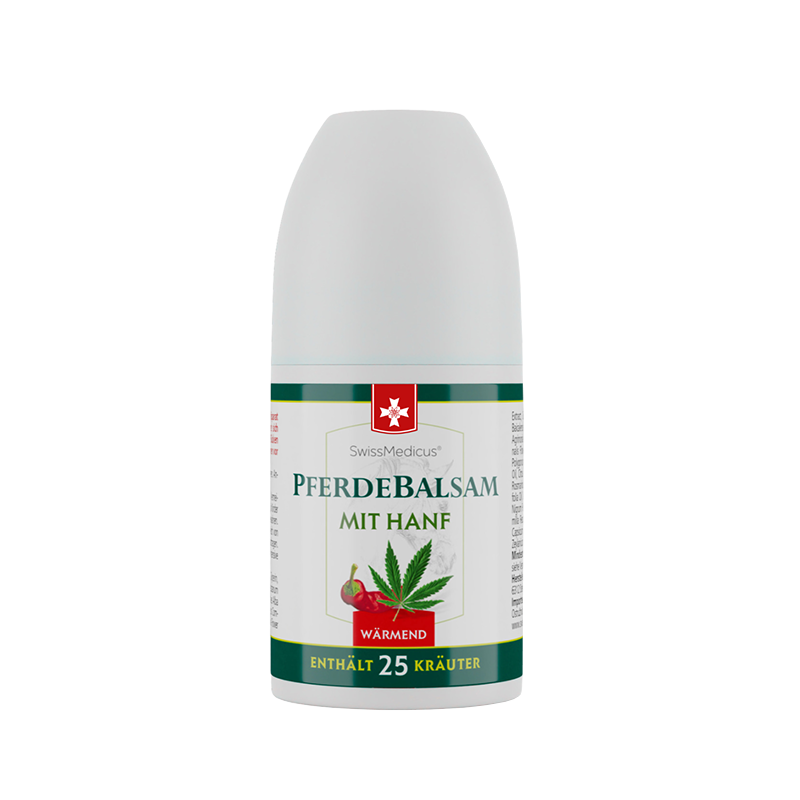 Paardenzalf met hennep warm ROLL-ON