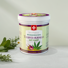 Duivelsklauw massagegel met hennep