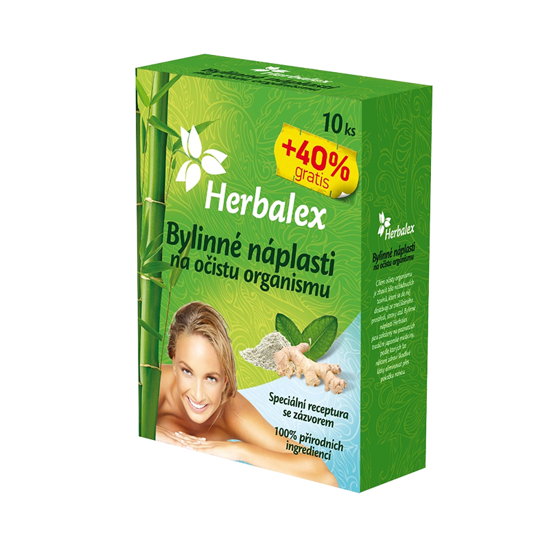 Herbalex Patchs à base de plantes pour nettoyer le corps