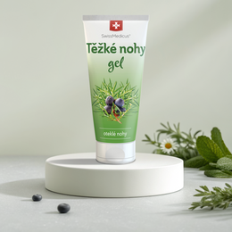 Gel voor zware benen